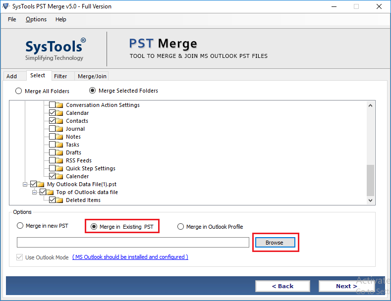 How to merge multiple PST files into one in outlook 2007