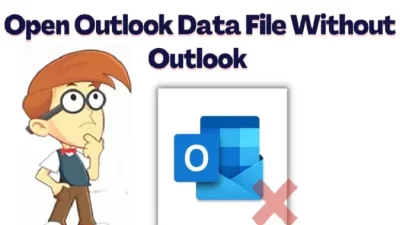 How to open saved outlook emails without outlook